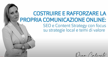 SEO: ottimizzazione e strategie local per la comunicazione online